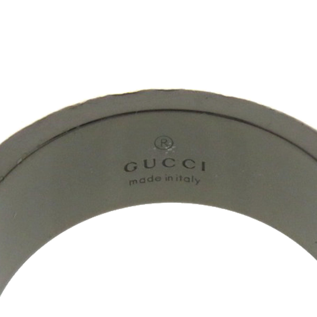 GUCCI   Ring G logo Silver Ladies