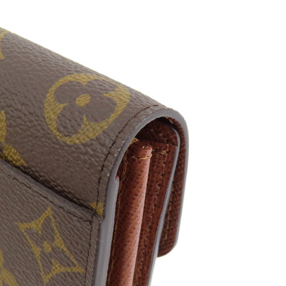 LOUIS VUITTON  M60531 Long wallet (with coin pocket) Portefeiulle Sarah Monogram Monogram canvas Ladies