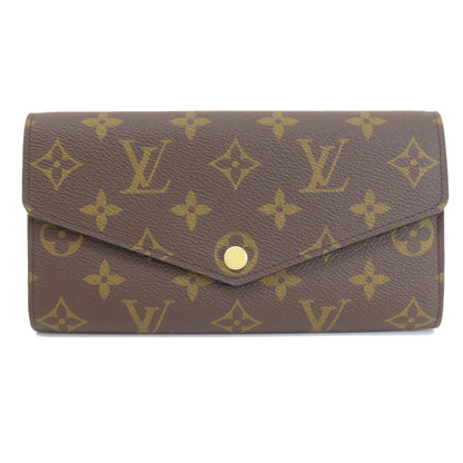 LOUIS VUITTON  M60531 Long wallet (with coin pocket) Portefeiulle Sarah Monogram Monogram canvas Ladies