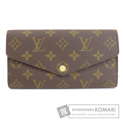 LOUIS VUITTON  M60531 Long wallet (with coin pocket) Portefeiulle Sarah Monogram Monogram canvas Ladies