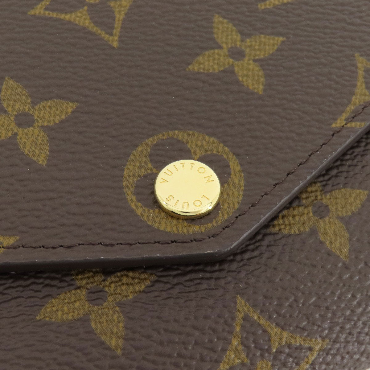 LOUIS VUITTON  M60531 Long wallet (with coin pocket) Portefeiulle Sarah Monogram Monogram canvas Ladies