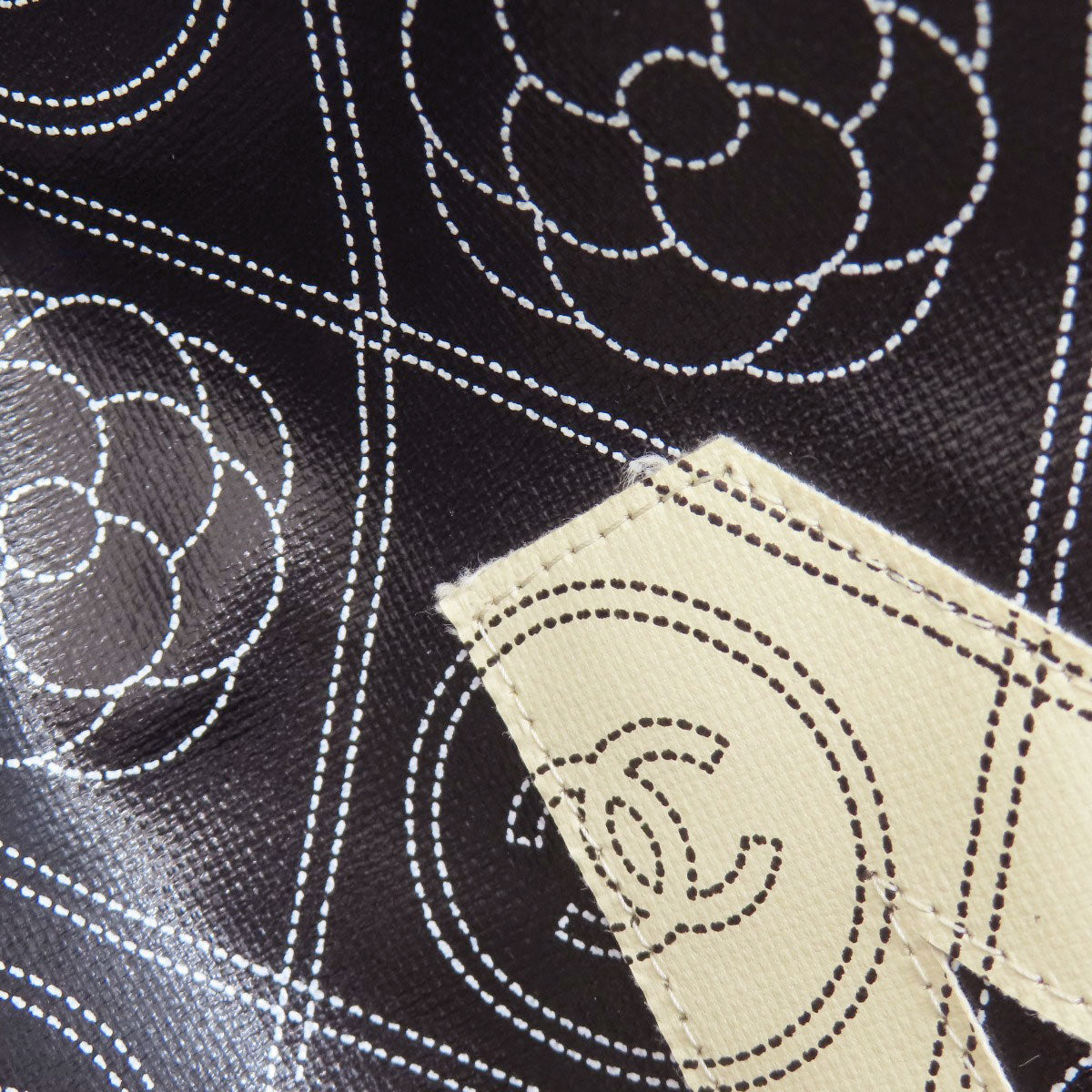 シャネル ココマーク カメリア 2WAY シルバー金具 ボストンバッグ コーティングキャンバス レディース 【中古】【CHANEL】