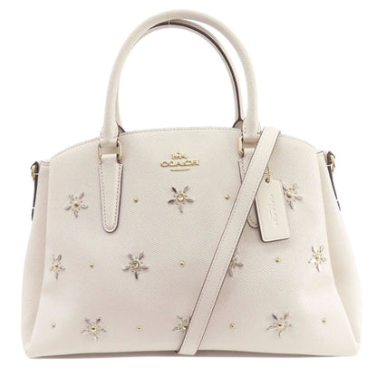 COACH  F72834 Tote Bag Flower motif PVC Ladies