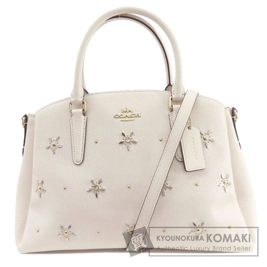 COACH  F72834 Tote Bag Flower motif PVC Ladies
