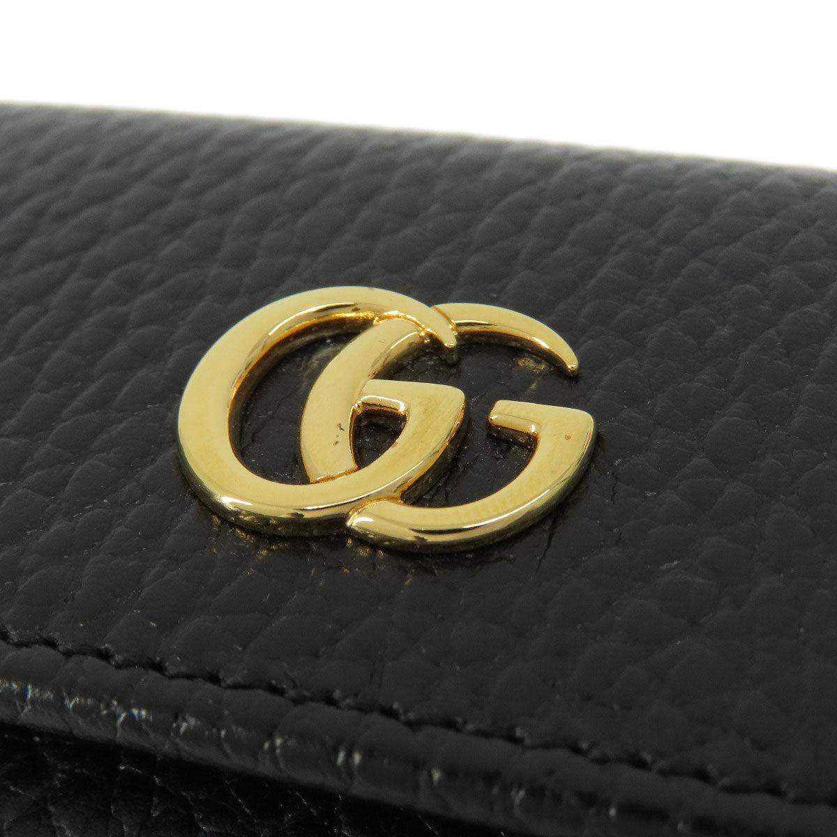 GUCCI 456118 GG Marmont key holder Leather Ladies [Used]