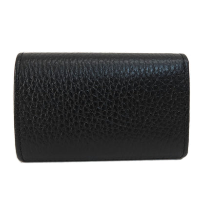 GUCCI 456118 GG Marmont key holder Leather Ladies [Used]