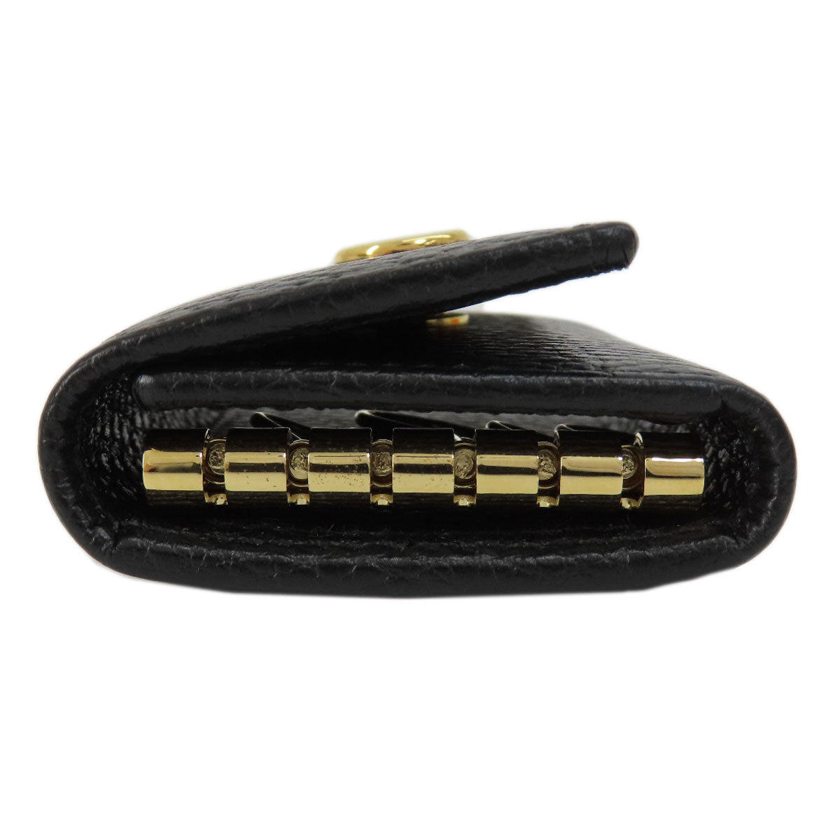 GUCCI 456118 GG Marmont key holder Leather Ladies [Used]