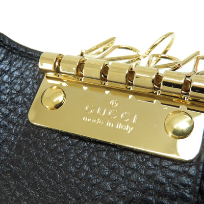 GUCCI 456118 GG Marmont key holder Leather Ladies [Used]