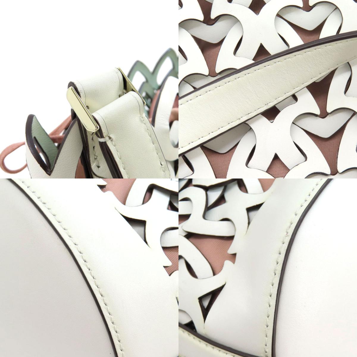 kate spade one belt Tote Bag Leather Ladies [Used]