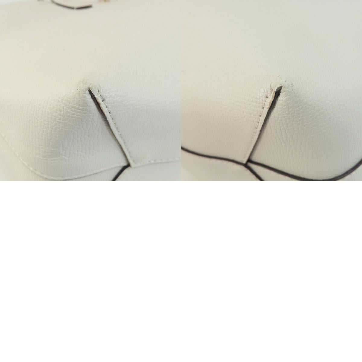 kate spade logo Tote Bag Leather Ladies [Used]