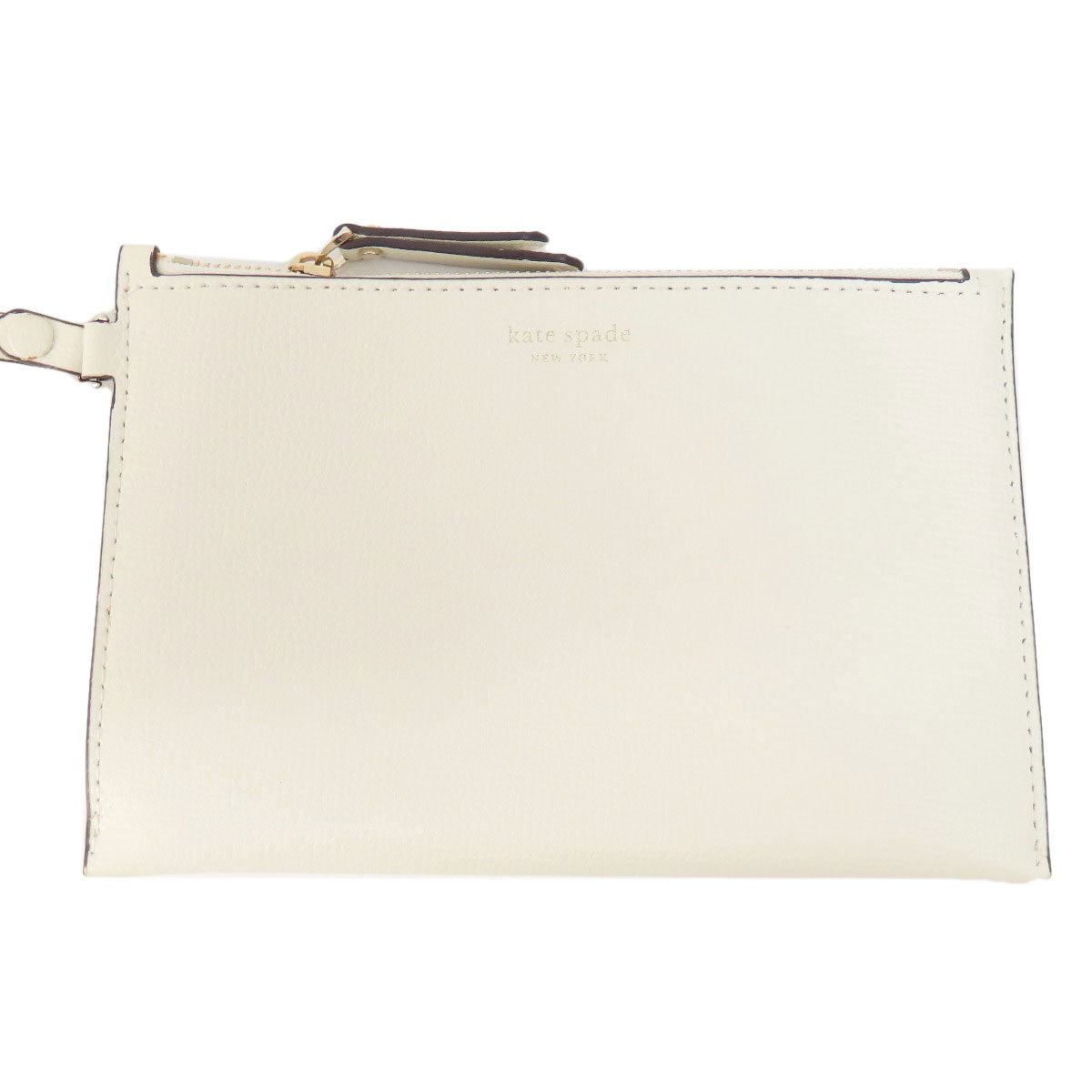 kate spade logo Tote Bag Leather Ladies [Used]