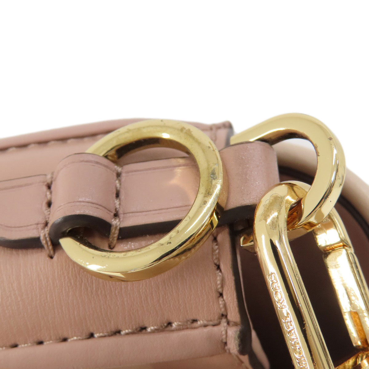 Michael Kors logo Shoulder Bag Leather Ladies [Used]