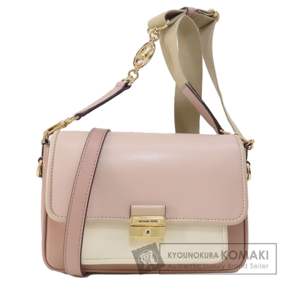 Michael Kors logo Shoulder Bag Leather Ladies [Used]
