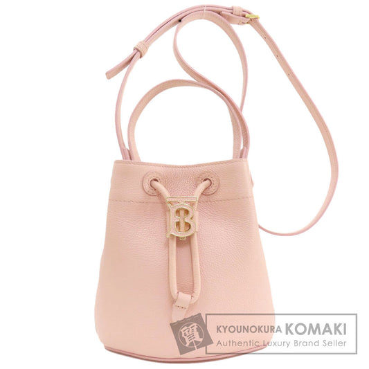 BURBERRY Bucket bag 2WAY Shoulder Bag Leather Ladies [Used]