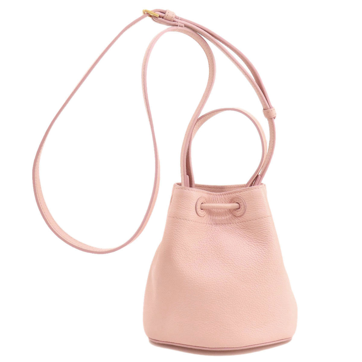 BURBERRY Bucket bag 2WAY Shoulder Bag Leather Ladies [Used]