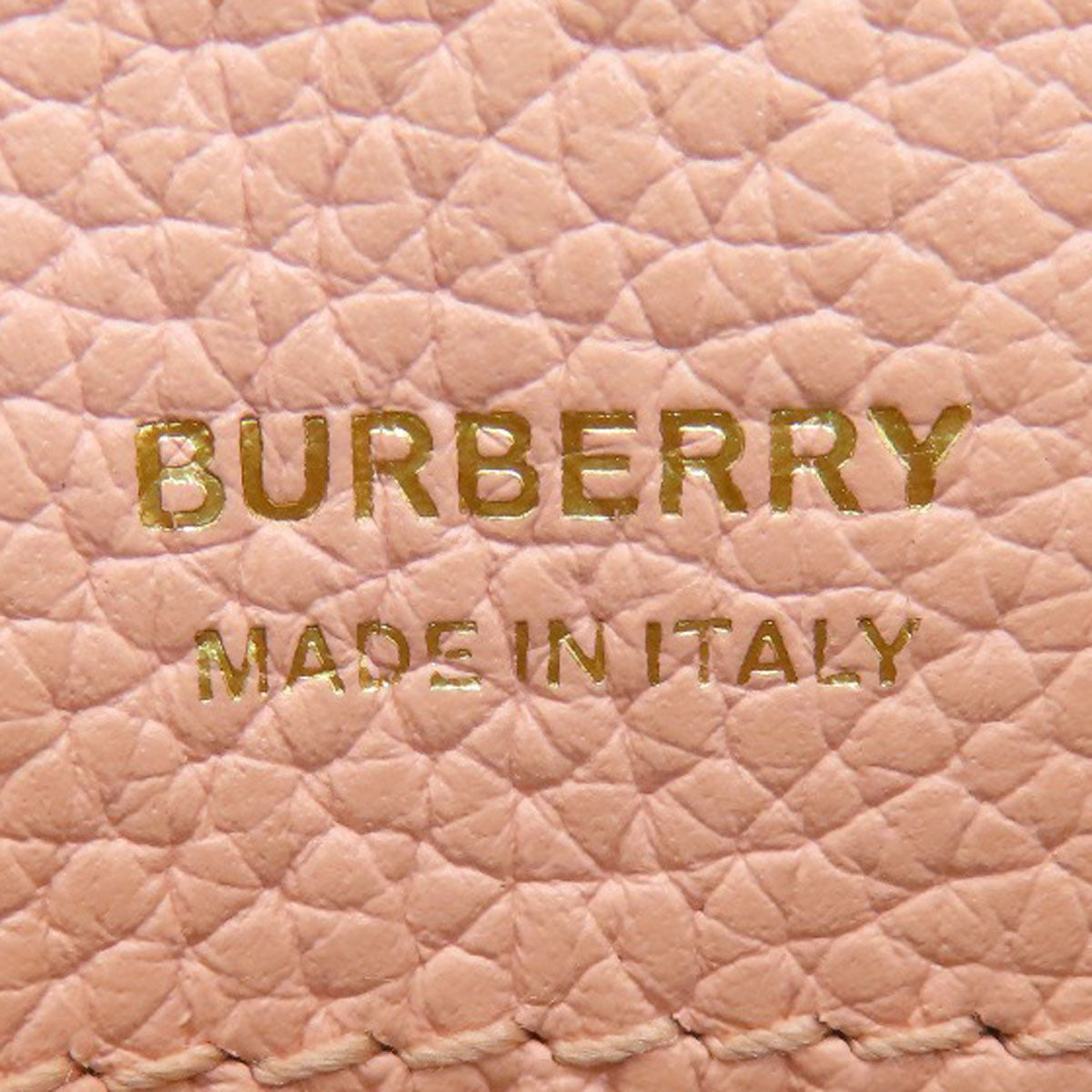 BURBERRY Bucket bag 2WAY Shoulder Bag Leather Ladies [Used]