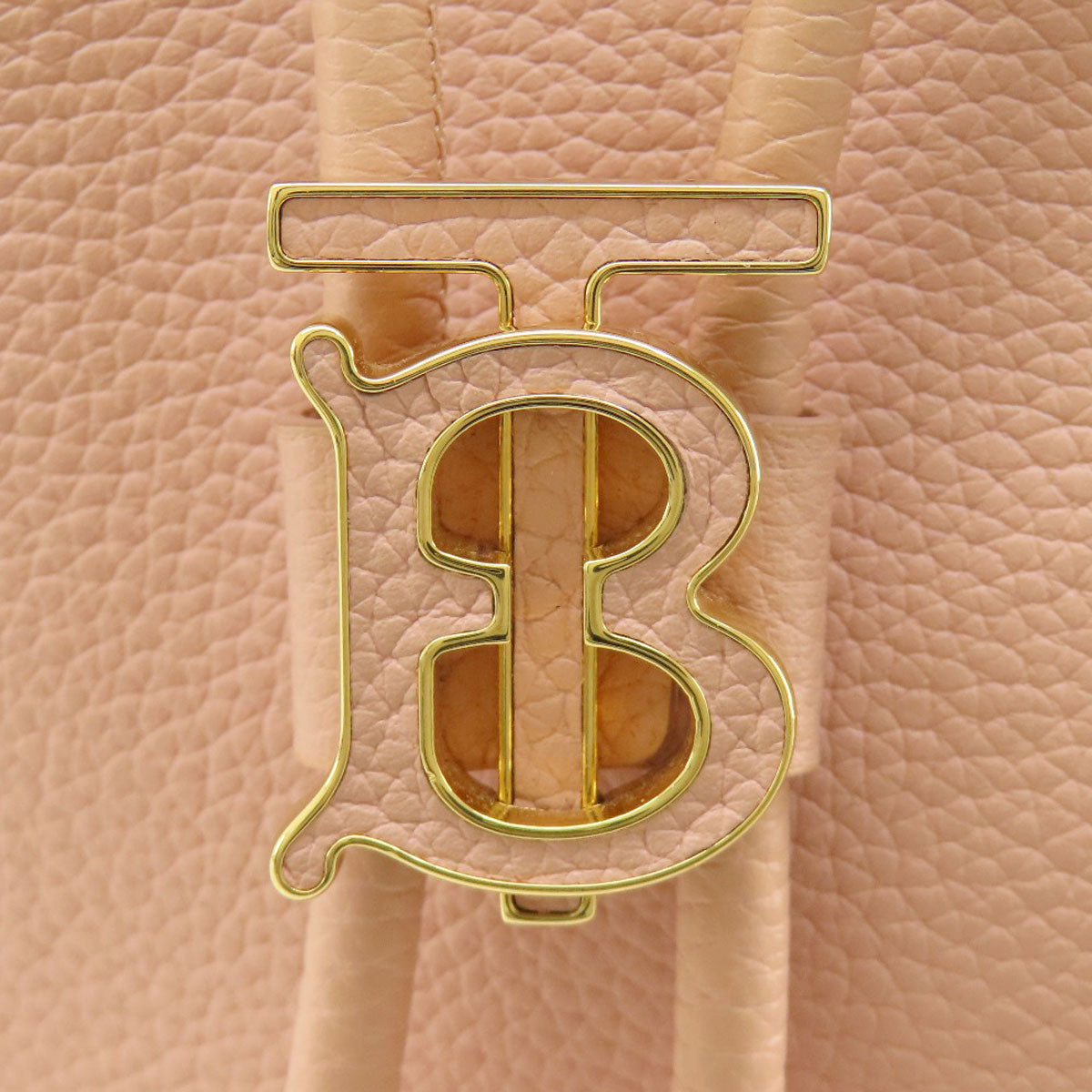 BURBERRY Bucket bag 2WAY Shoulder Bag Leather Ladies [Used]