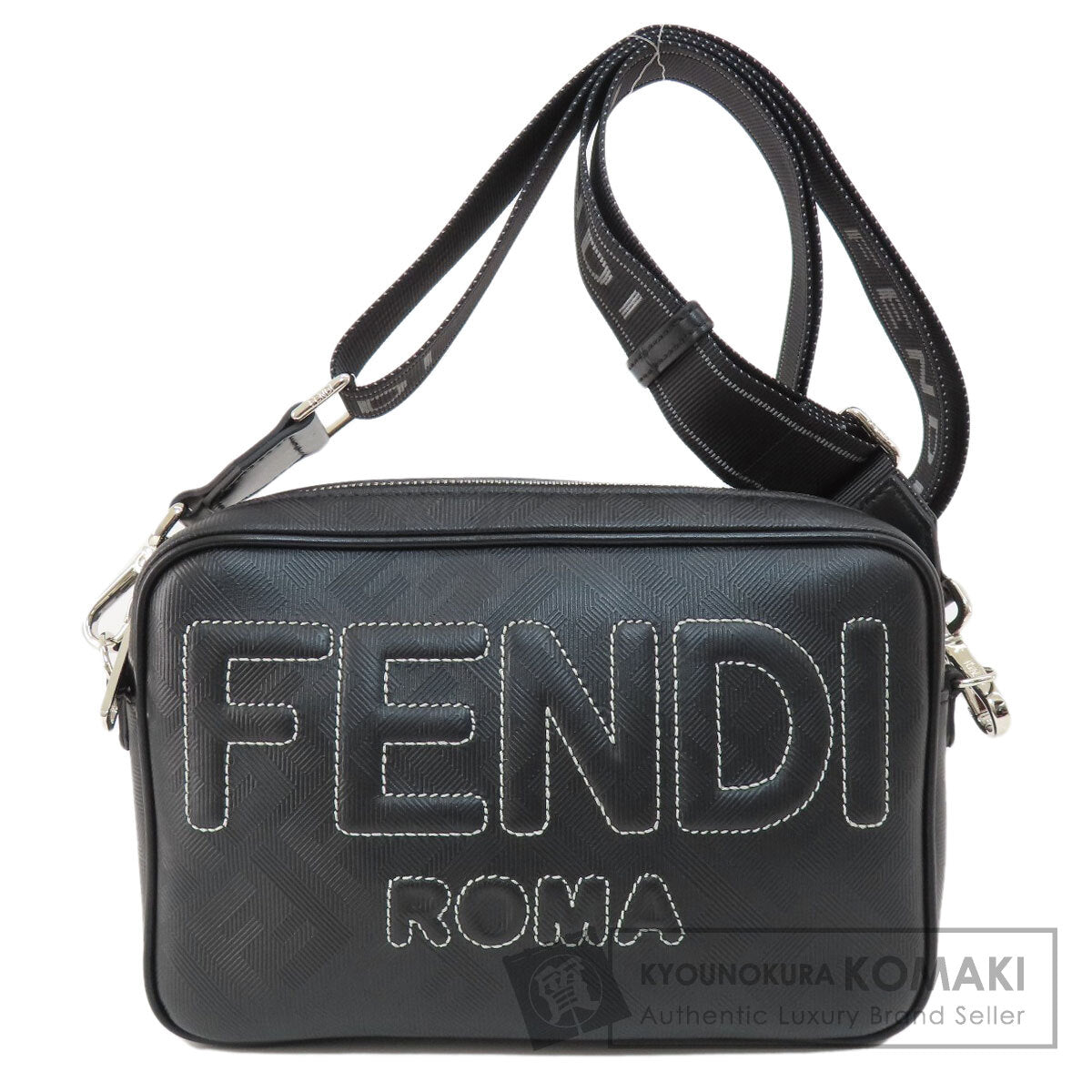 FENDI logo Shoulder Bag PVC mens [Used]