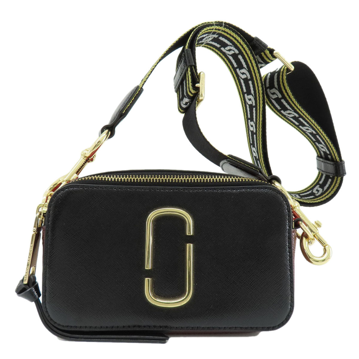 MARC JACOBS Snapshot Double J Shoulder Bag PVC Ladies [Used]