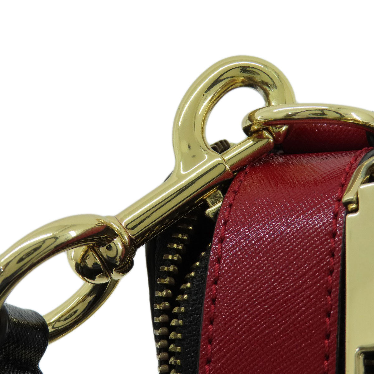 MARC JACOBS Snapshot Double J Shoulder Bag PVC Ladies [Used]