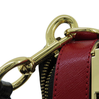 MARC JACOBS Snapshot Double J Shoulder Bag PVC Ladies [Used]