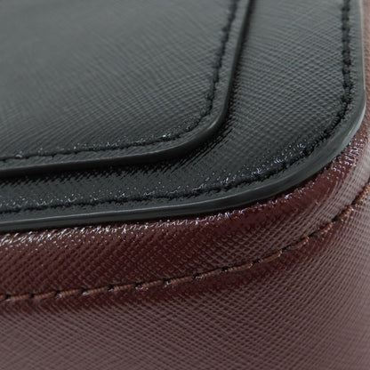 MARC JACOBS Snapshot Double J Shoulder Bag PVC Ladies [Used]