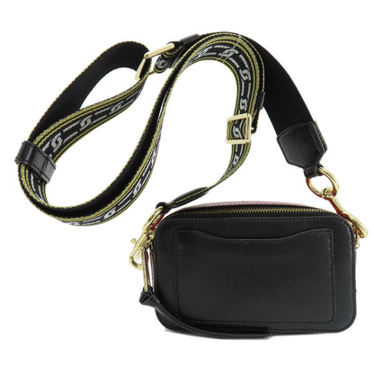 MARC JACOBS Snapshot Double J Shoulder Bag PVC Ladies [Used]