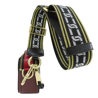 MARC JACOBS Snapshot Double J Shoulder Bag PVC Ladies [Used]