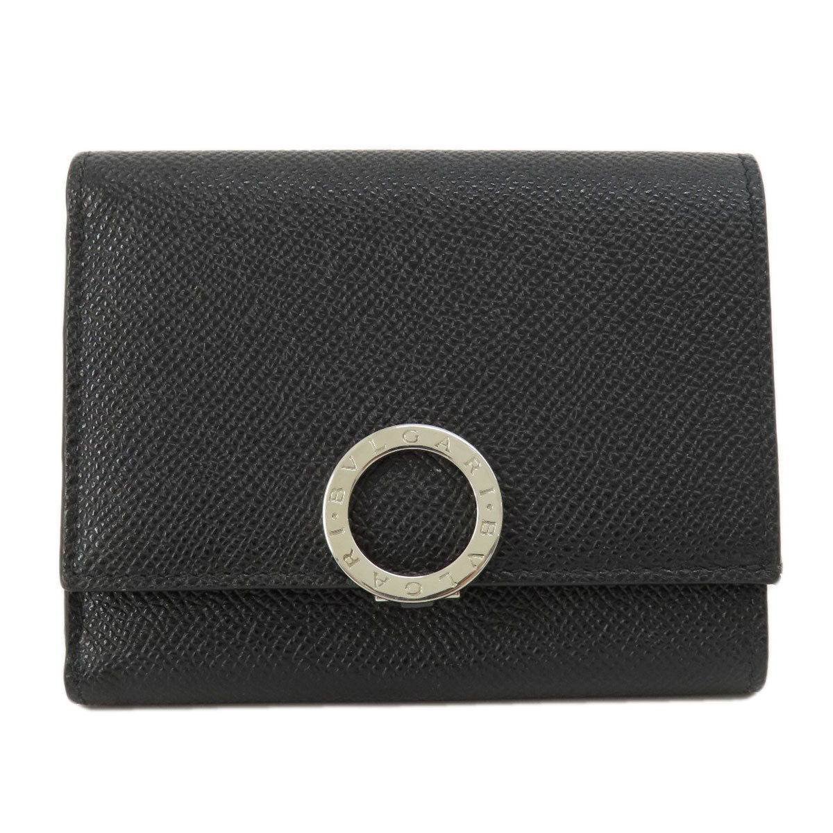 BVLGARI   Bifold Wallet No Coin Pocket Tri-fold Wallet BVLGARI BVLGARI Leather Ladies