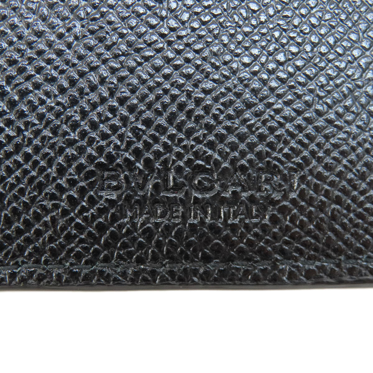 BVLGARI   Bifold Wallet No Coin Pocket Tri-fold Wallet BVLGARI BVLGARI Leather Ladies