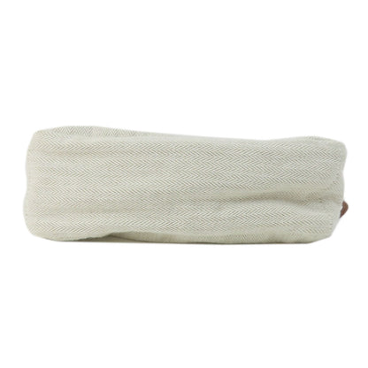 HERMES Foolby 20 Cosmetics Pouch Towal chevron Ladies [Used]