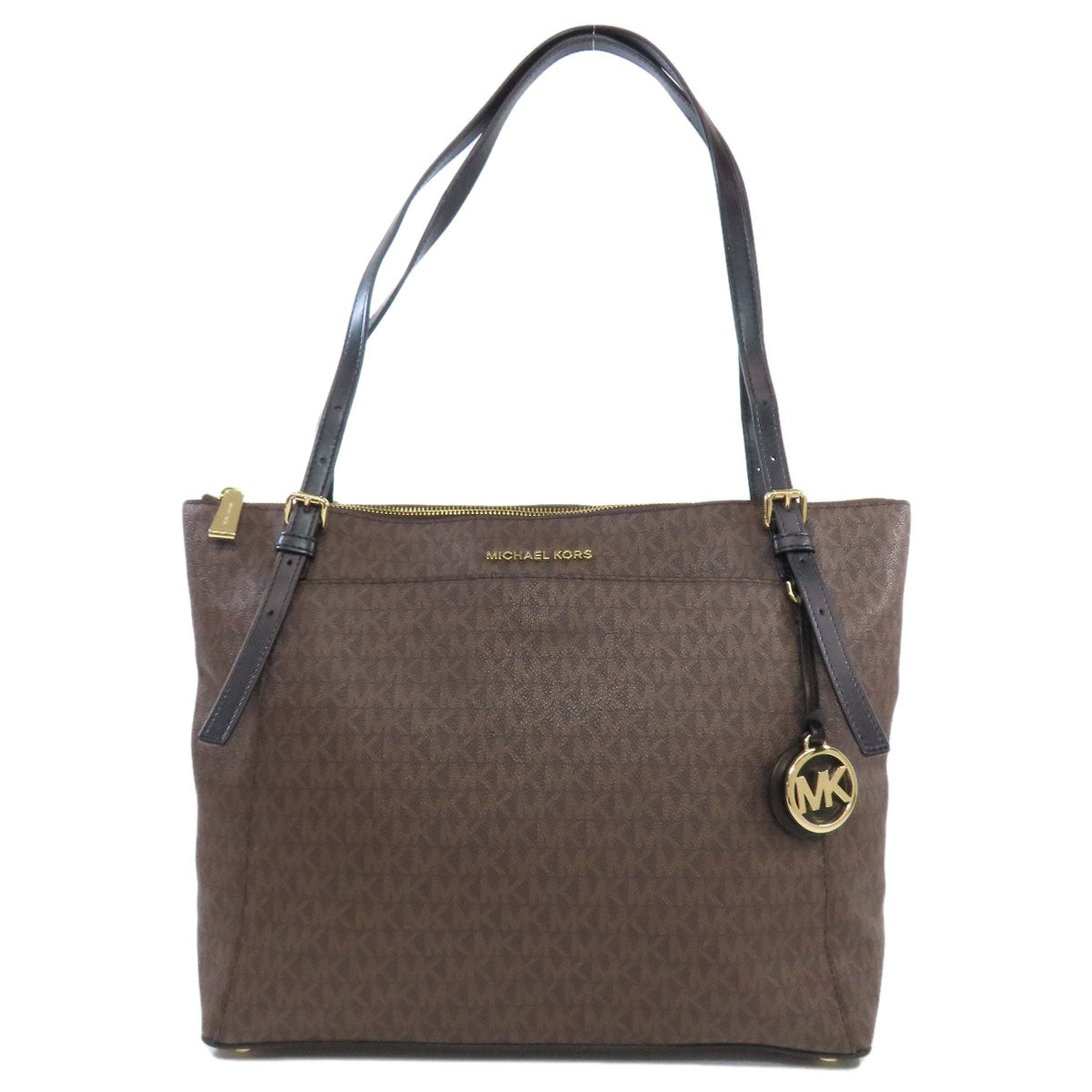 Michael Kors MK signature Tote Bag PVC Ladies [Used]