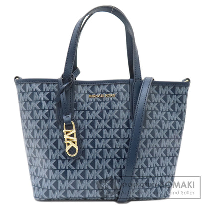 Michael Kors MK Signature 2WAY Handbag PVC Ladies [Used]