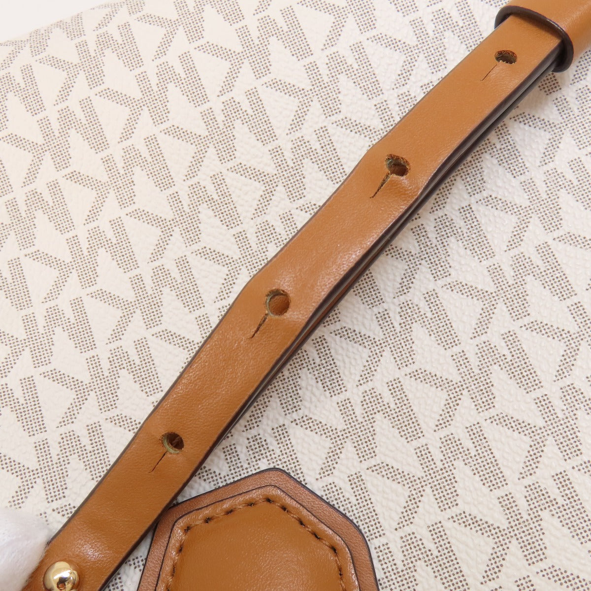 Michael Kors MK Signature 2WAY Handbag PVC Ladies [Used]