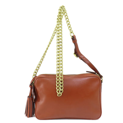 COACH  25362 Shoulder Bag logo Leather Ladies