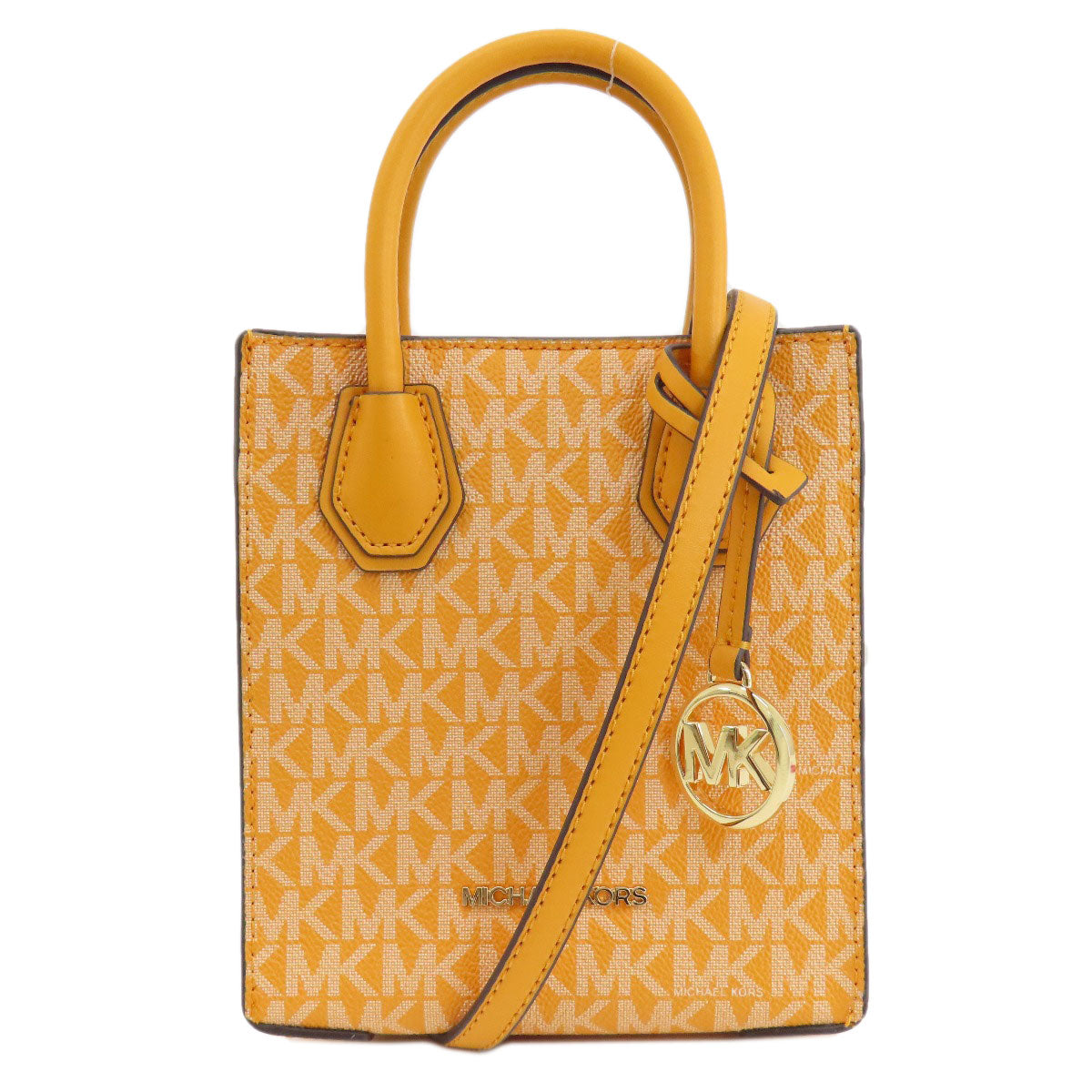 Michael Kors MK Signature 2WAY Handbag PVC Ladies [Used]