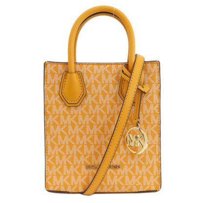 Michael Kors MK Signature 2WAY Handbag PVC Ladies [Used]