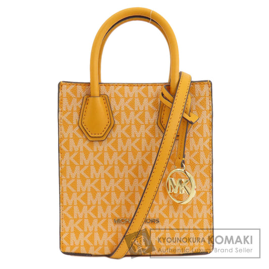 Michael Kors MK Signature 2WAY Handbag PVC Ladies [Used]