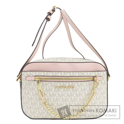 Michael Kors MK signature Shoulder Bag PVC Ladies [Used]