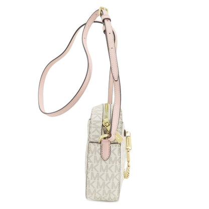 Michael Kors MK signature Shoulder Bag PVC Ladies [Used]
