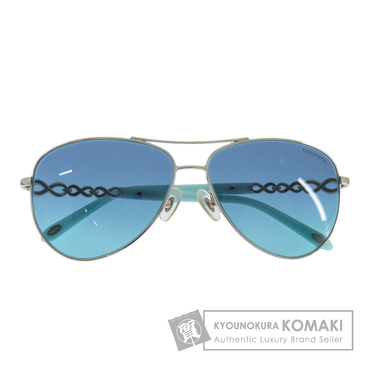 TIFFANY&Co.   sunglasses teardrop Plastic MetalLadies