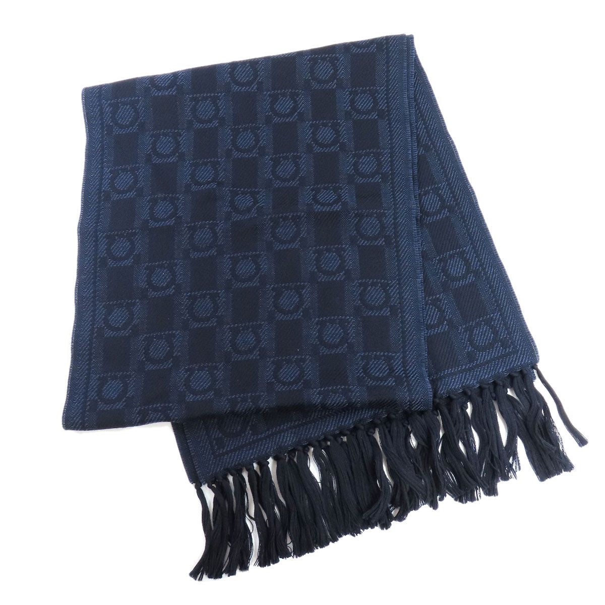 Salvatore Ferragamo   Scarf GanciniHardware wool Ladies