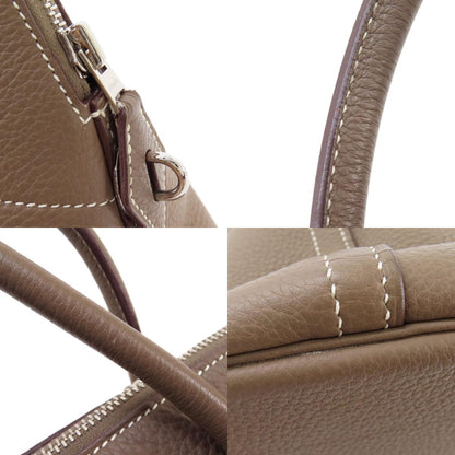 HERMES Bolide35 Etoupe Etoupe SilverHardware Handbag Taurillon Clemence Ladies [Used]