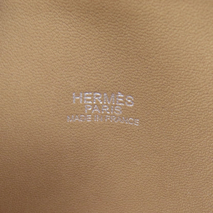 HERMES   Handbag Bolide35 Etoupe Etoupe SilverHardware Taurillon Clemence Ladies