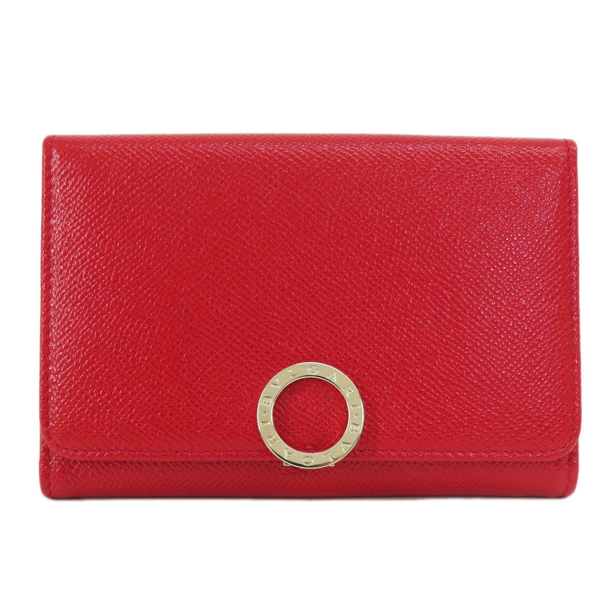 BVLGARI   Bifold Wallet with Coin Pocket BVLGARI BVLGARI Leather Ladies