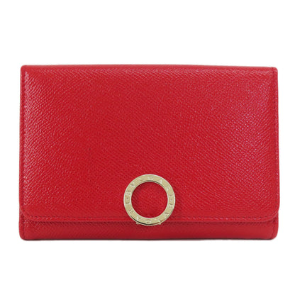 BVLGARI   Bifold Wallet with Coin Pocket BVLGARI BVLGARI Leather Ladies