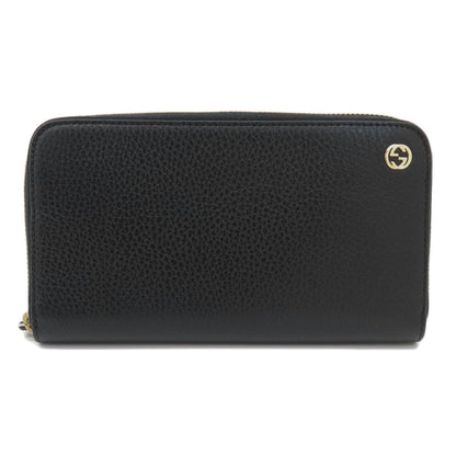 GUCCI 509644 Interlocking G Long wallet (with coin pocket) Leather Ladies [Used]