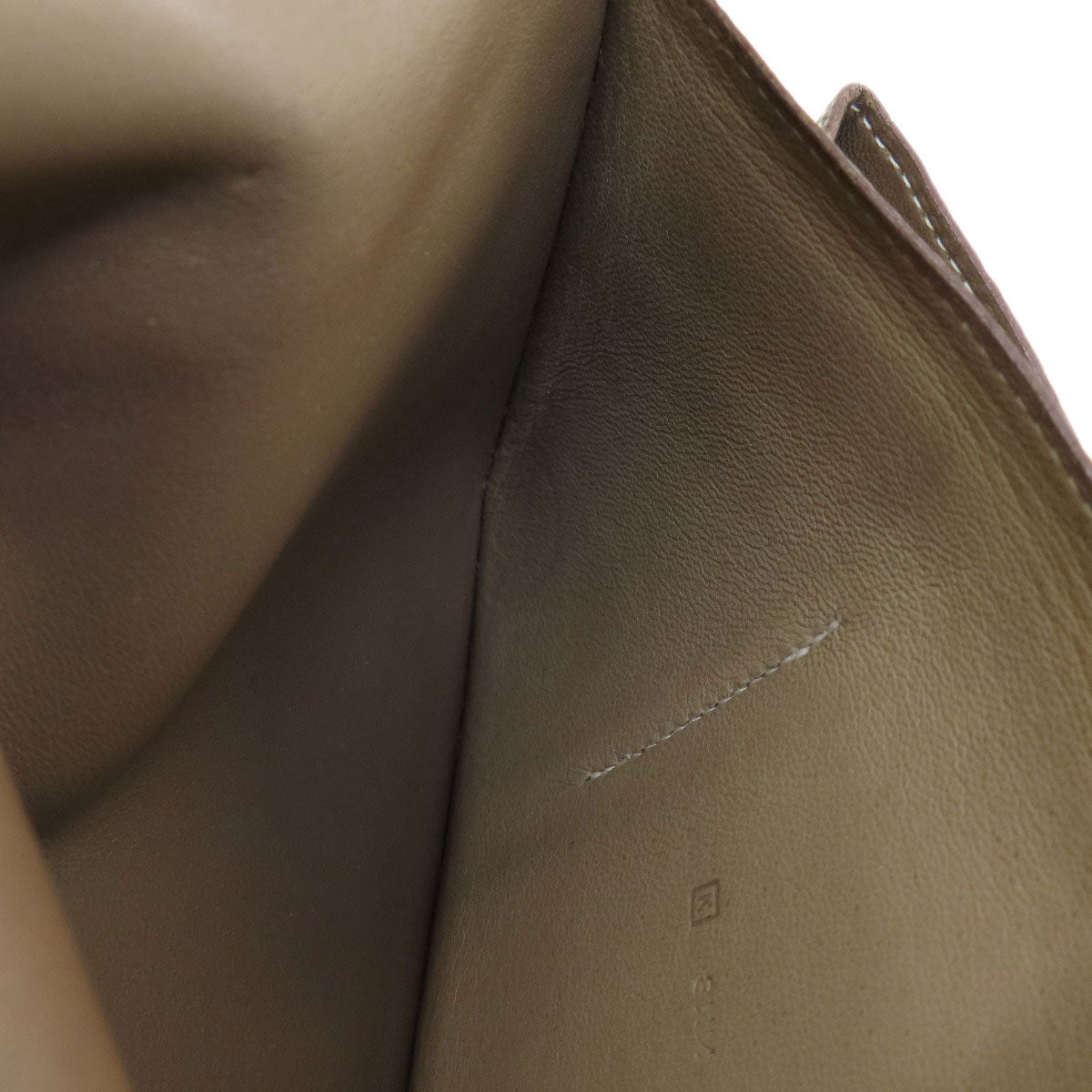 HERMES Dogon Duo GM Etop GoldHardware Long wallet (with coin pocket) Togo Ladies [Used]