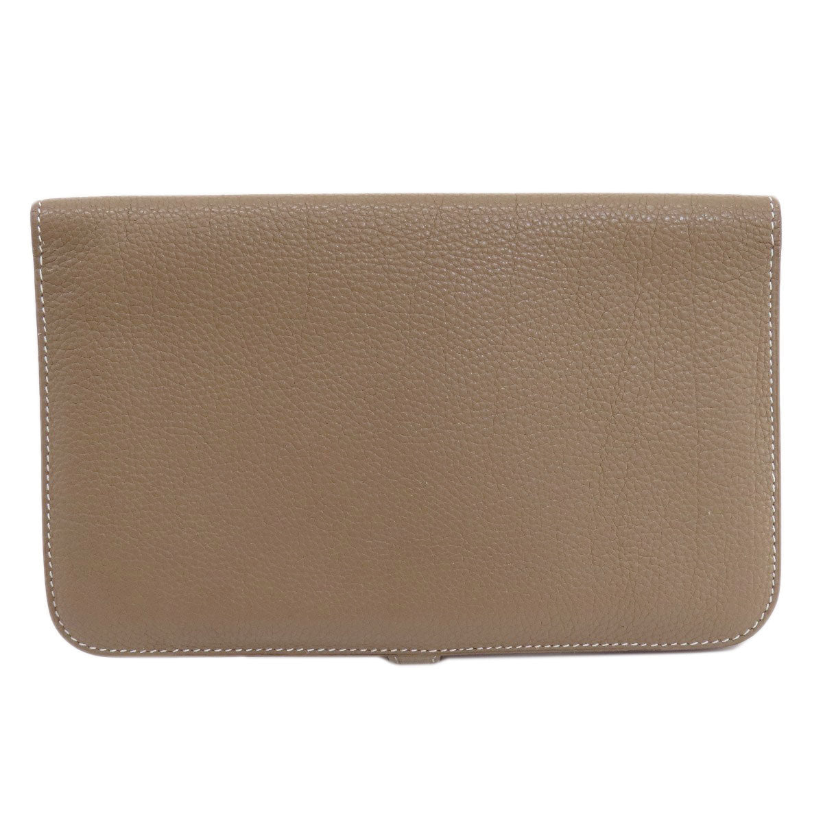 HERMES Dogon Duo GM Etop GoldHardware Long wallet (with coin pocket) Togo Ladies [Used]