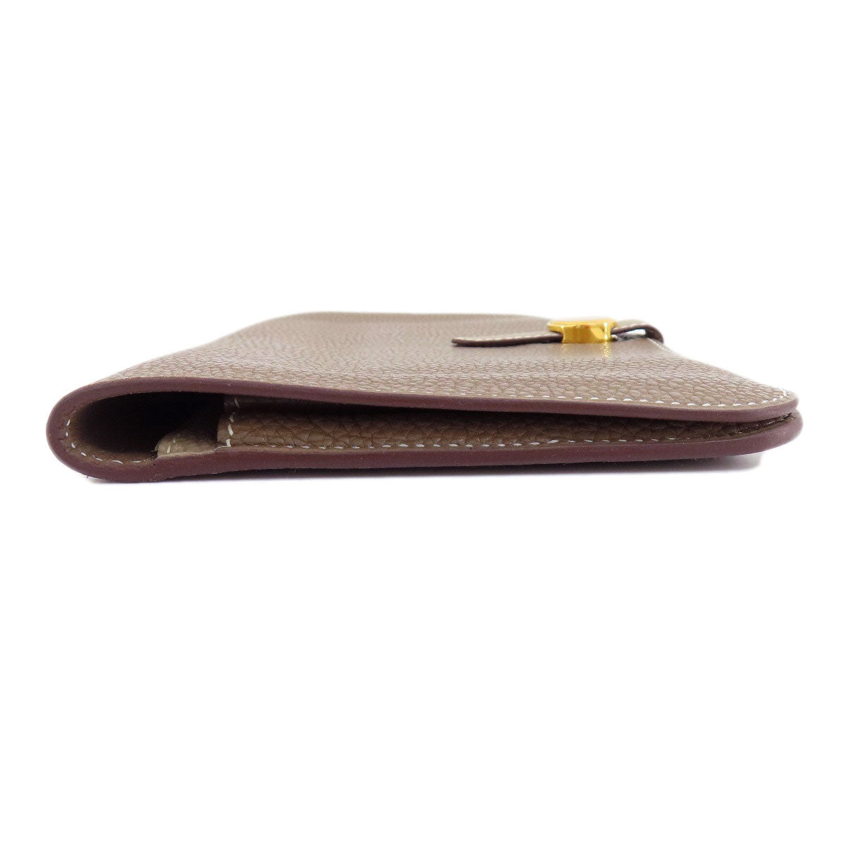 HERMES Dogon Duo GM Etop GoldHardware Long wallet (with coin pocket) Togo Ladies [Used]